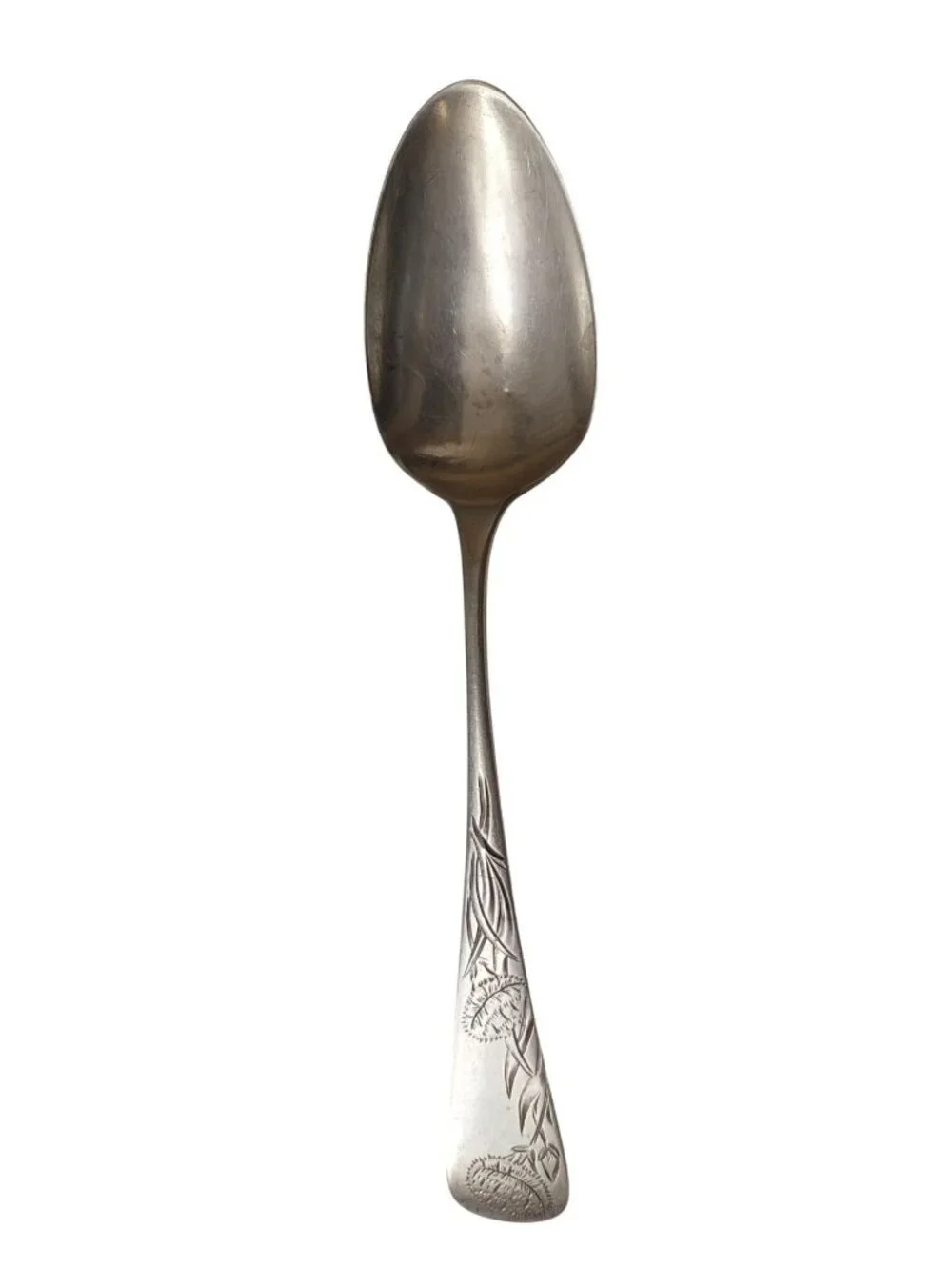 J.W. Ware Sterling Silver teaspoon spoon 5-7/8